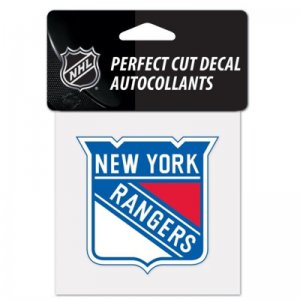 Perfect Cut Decal New York Rangers