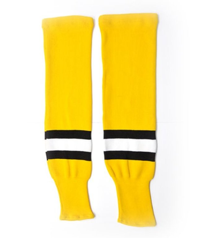 NHL Stutzen Boston Bruins gelb-schwarz-weiss Junior