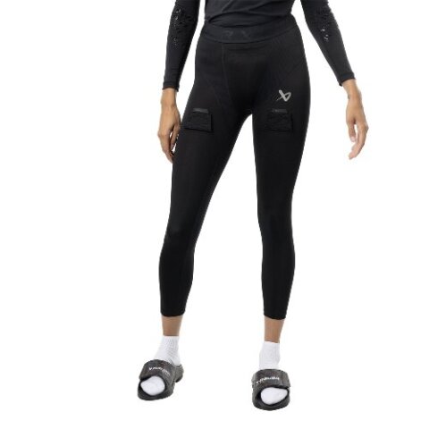 BAUER Damen Compression Jill Hose - Sr. Schwarz 6 (S)