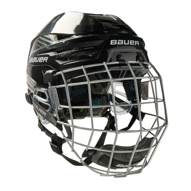 BAUER Helm mit Gitter Re-Akt 85 Schwarz S