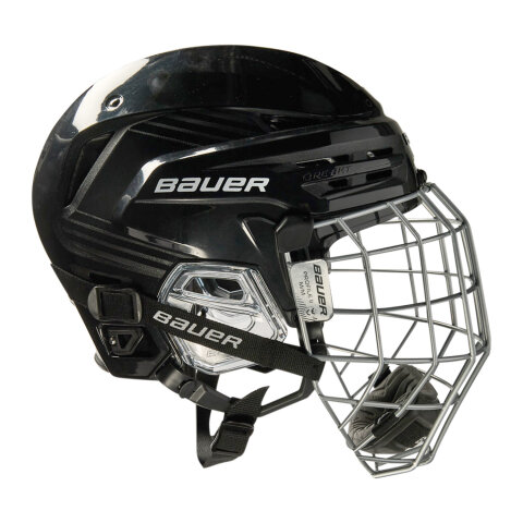 BAUER Helm mit Gitter Re-Akt 85 Schwarz S