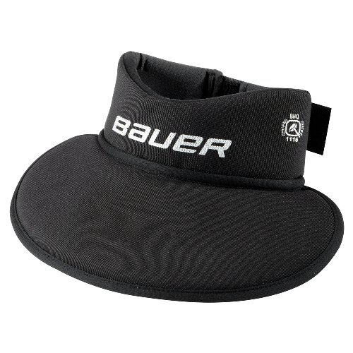 BAUER NG NLP8 Core Neckguard Bib - schwarz - Yth.