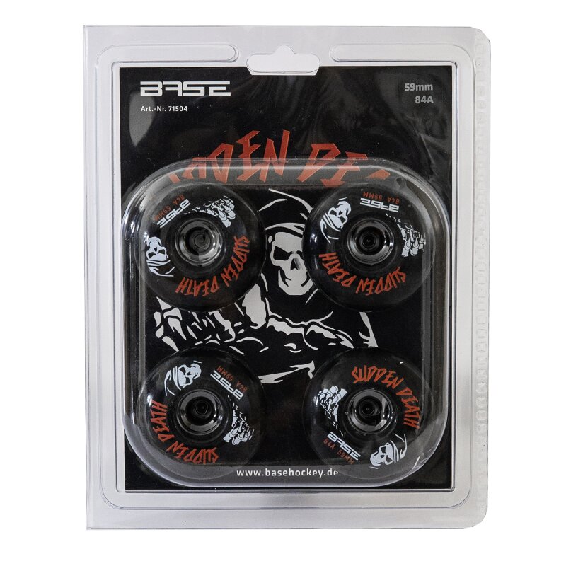 BASE Outdoor Rolle Pro "Sudden Death" - 84A - - 4er Pack