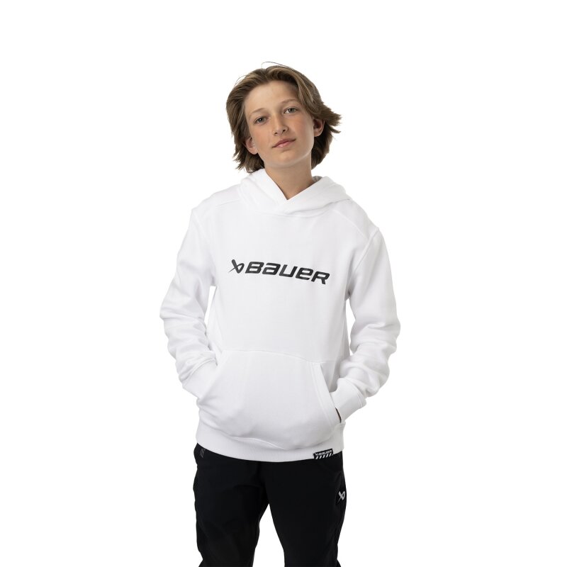 BAUER Core Hoodie Ultimate - weiß - Yth.