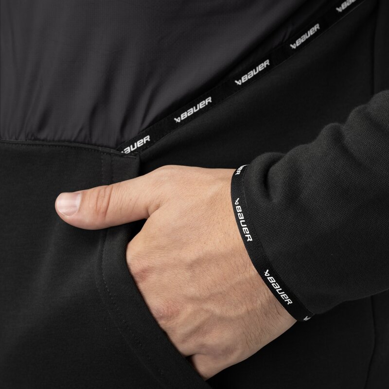 BAUER 1/2 Zip Pullover Team - schwarz - Sr.