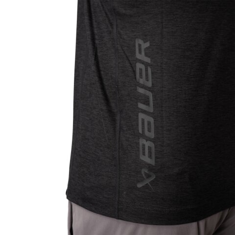 BAUER FLC Core Tech Tee - schwarz - Sr.
