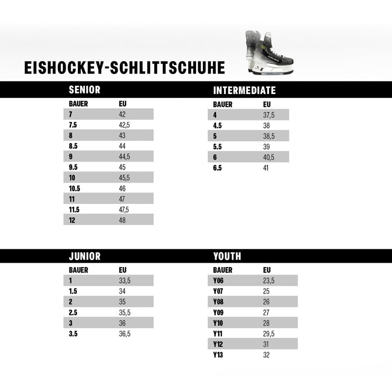 BAUER Schlittschuh LILROOKIE - verstellbar - Jr. 2-5 R