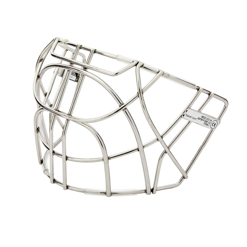BAUER Torwart Gitter CEE - Jr./Yth. Chrom