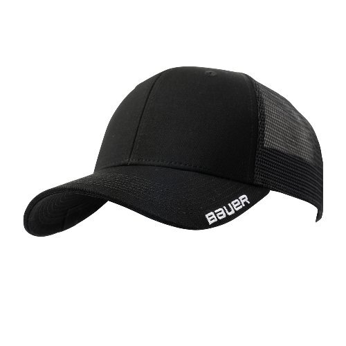 BAUER Team Mesh Snapback Cap - schwarz - Yth.