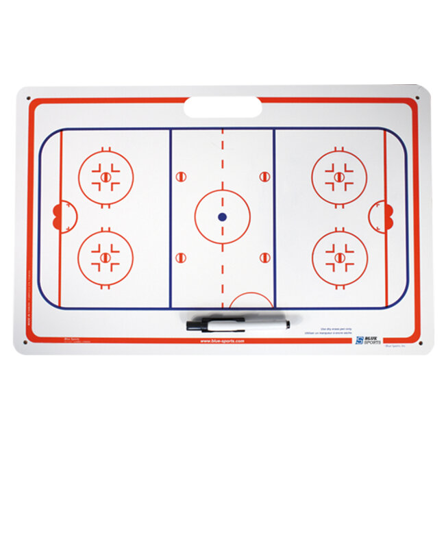 BLUE SPPORTS Coach Taktiktafel mit Saugnäpfen 61cm x 41cm