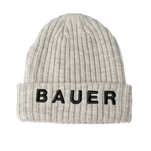 BAUER Ripped Toque - grau meliert - Sr.