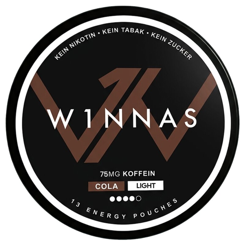 W1NNAS Energy Pouches - Cola Light