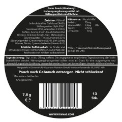 W1NNAS Energy Pouches - Blueberry Light