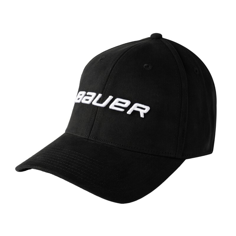 BAUER Core Stretch Cap - schwarz - Sr.