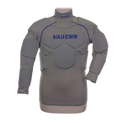 VAUGHN Torwart Compession Shirt Pro mit Halsschutz...