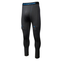 SHERWOOD Hat Trick Compression Jock Hose - Sr.