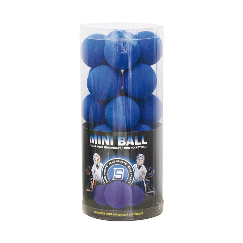 BLUE SPORTS Mini Schaum Bälle Blau Stück