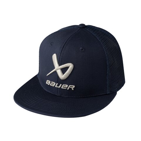 BAUER Core Flatbrim Cap - marine - Sr. OSFM