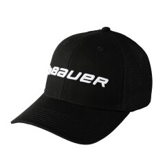 BAUER Core Adj. Cap - schwarz - Sr. OSFM