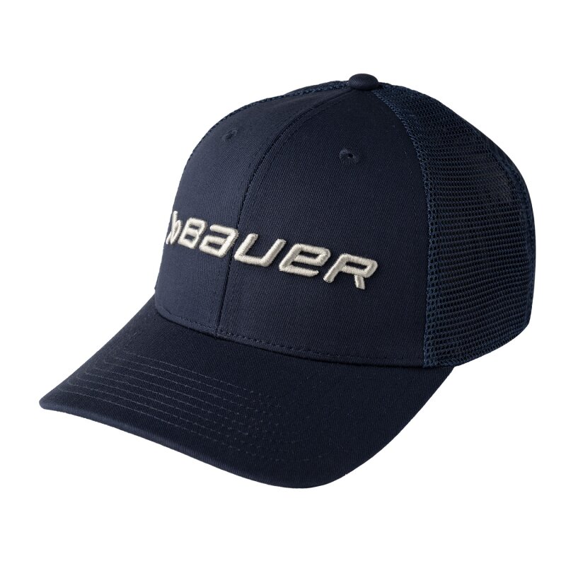 BAUER Core Adj. Cap - marine - Yth. OSFM