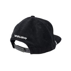 BAUER Corduroy Snapback - Yth. Schwarz OSFM