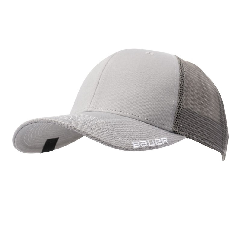 BAUER Team Mesh Snapback Cap - grau - Yth. OSFM