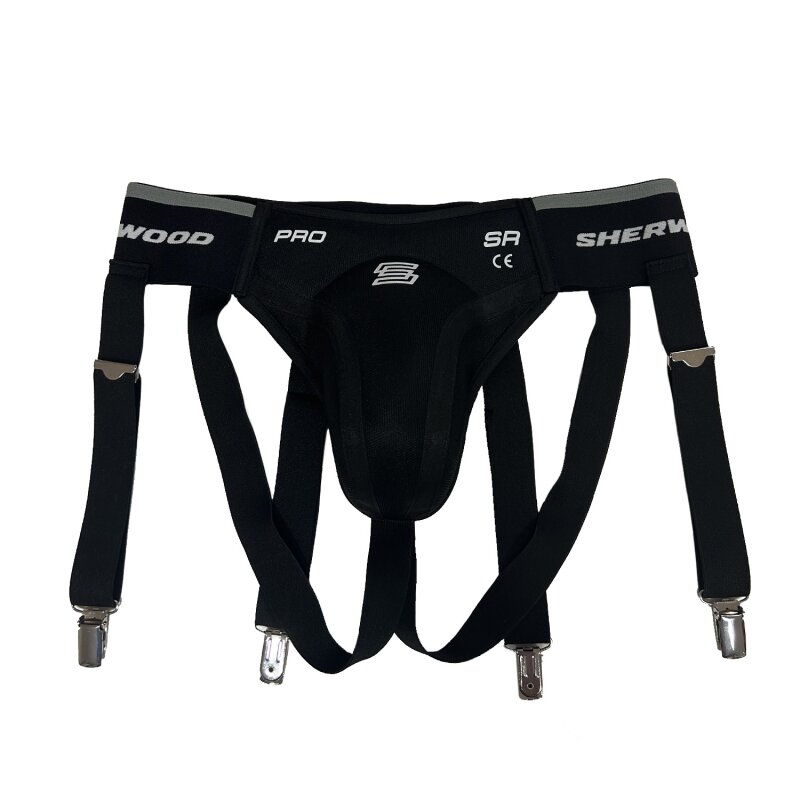 SHERWOOD Pro Jock Tiefschutz mit Strumpfhalter