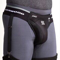 SHERWOOD Pro Jock Tiefschutz mit Strumpfhalter